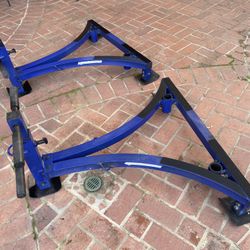 Sleds for weight training I cannot find the handles that are suppose to go with them. If you have some 2" pipe you can use that or just use them to pu