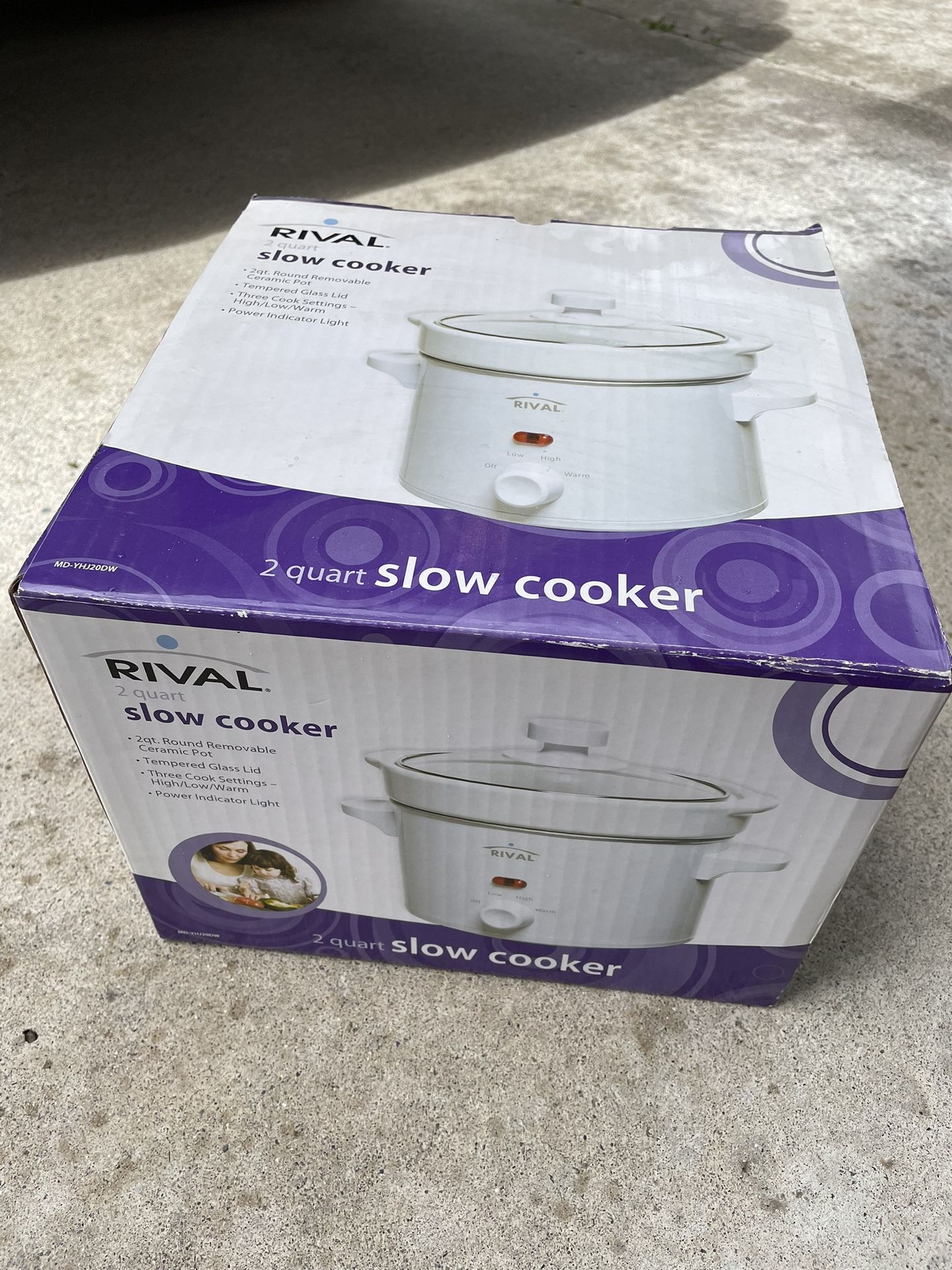 Rival 2 Qt. Slow Cooker