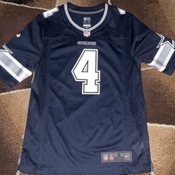 Dak Prescott #4 Dallas Cowboys Jersey Men's Size Small  Blue New