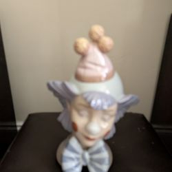 Lladro Reflecting Clown 