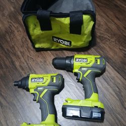 RYOBI 18V ONE IMPACT COMBO