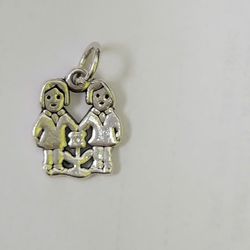JAMES AVERY SILVER CHARM STERLING SILVER RETIRED JEWELRY CHARM