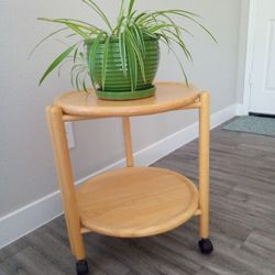 Vintage Side Table/ Serving Cart
