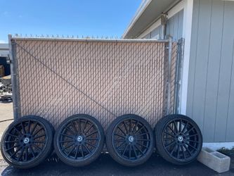 2012-2020 Tesla Model S 21” wheels with tires
