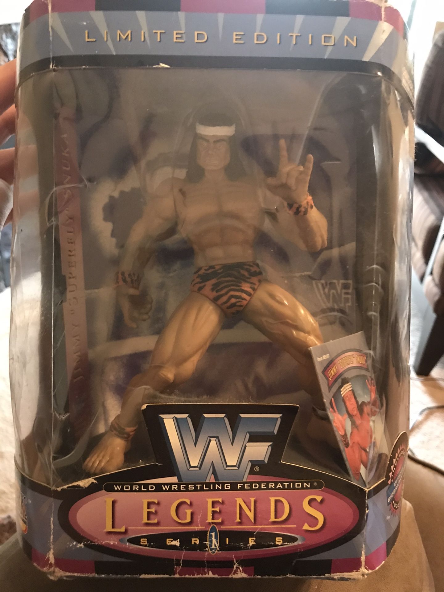 WWE limited edition action figure from 1997!