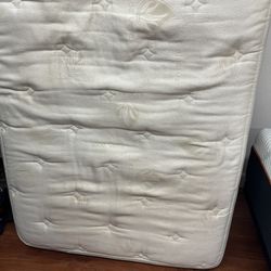 Twin Size Mattress and Bed Frame 