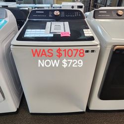 5.5 Cu. Ft. Smart High Efficiency Top Load Washer With Impeller And Super Speed IN Ivory