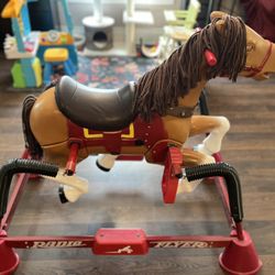 Vintage Radio Flyer Rocking Horse