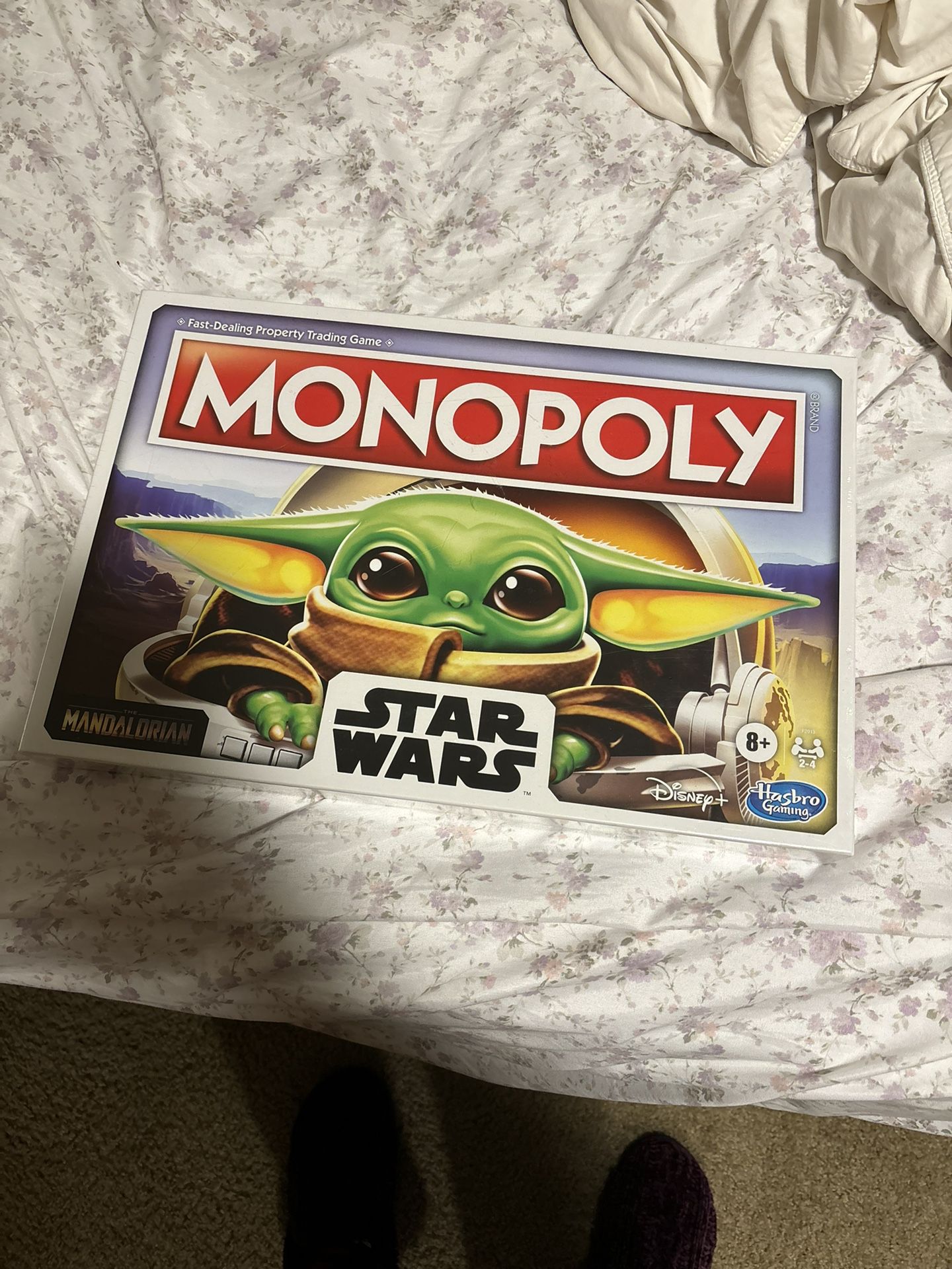 Sealed, Star Wars Mandalorian monopoly game board