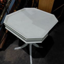White Plant Stand