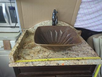 Custom-Made 30-in Bathroom Vanity 