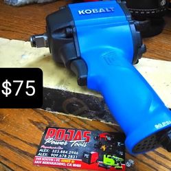 KOBALT 0840781 0.5-IN 450FT LBS AIR IMPACT WRENCH TOOL-ONLY 