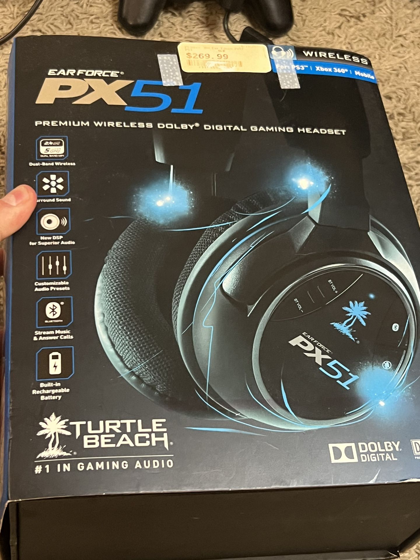 Turtle Beach PX 51 Earforce Gaming Headset Band New BEST OFFER!