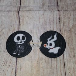 Nightmare Before Christmas Car Coasters