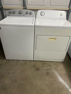 Washer and dryer