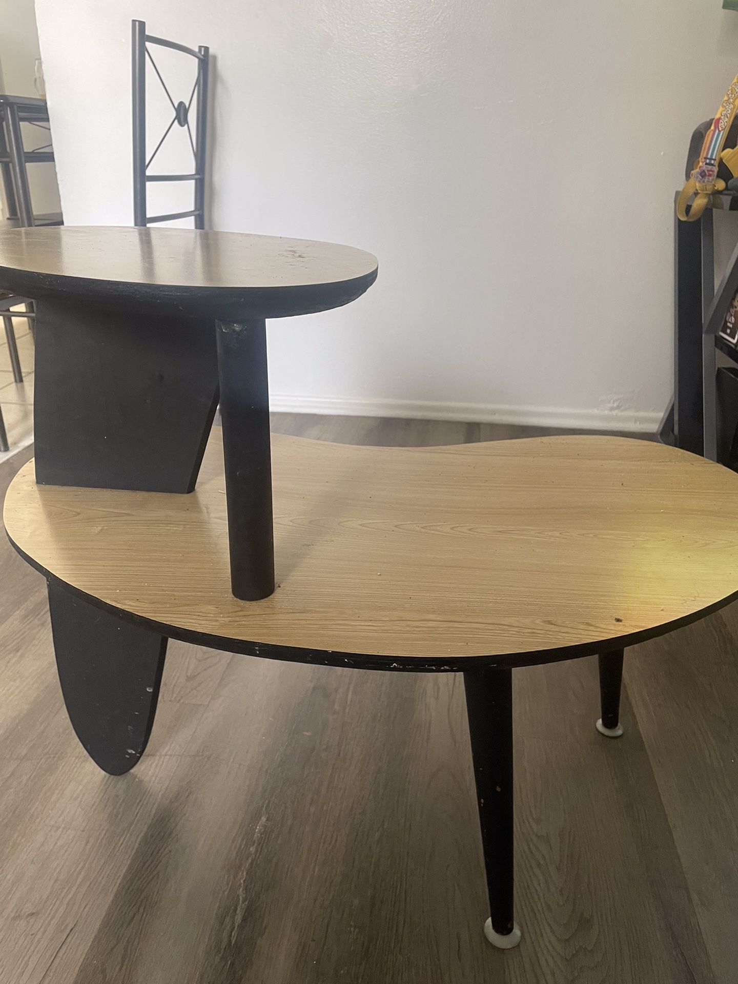Side Table & 3 Drawer Desk