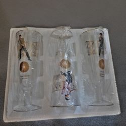 Elvis Presley Glass Set