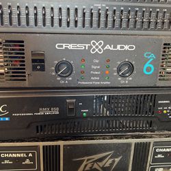 Crest Audio Amplifier CA6 QSC RMX850