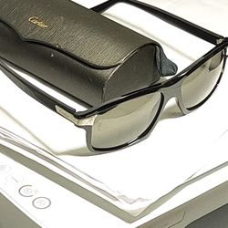 black square cartier sunglasses