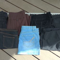 Jeans Dress Pants Skirt Capris Size 13