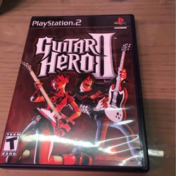  Ps2  Guitar Hero 2 