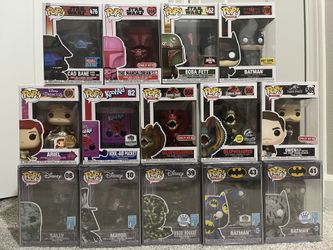 Funko Pop Lot Star Wars, Jurassic Park, Batman NEW