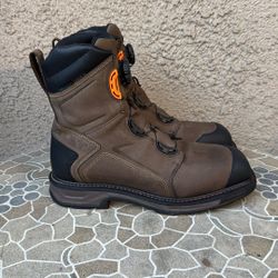 WORK BOOTS ARIAT COMPOSITE TOE WATERPROOF SIZE 11.5 MENS 