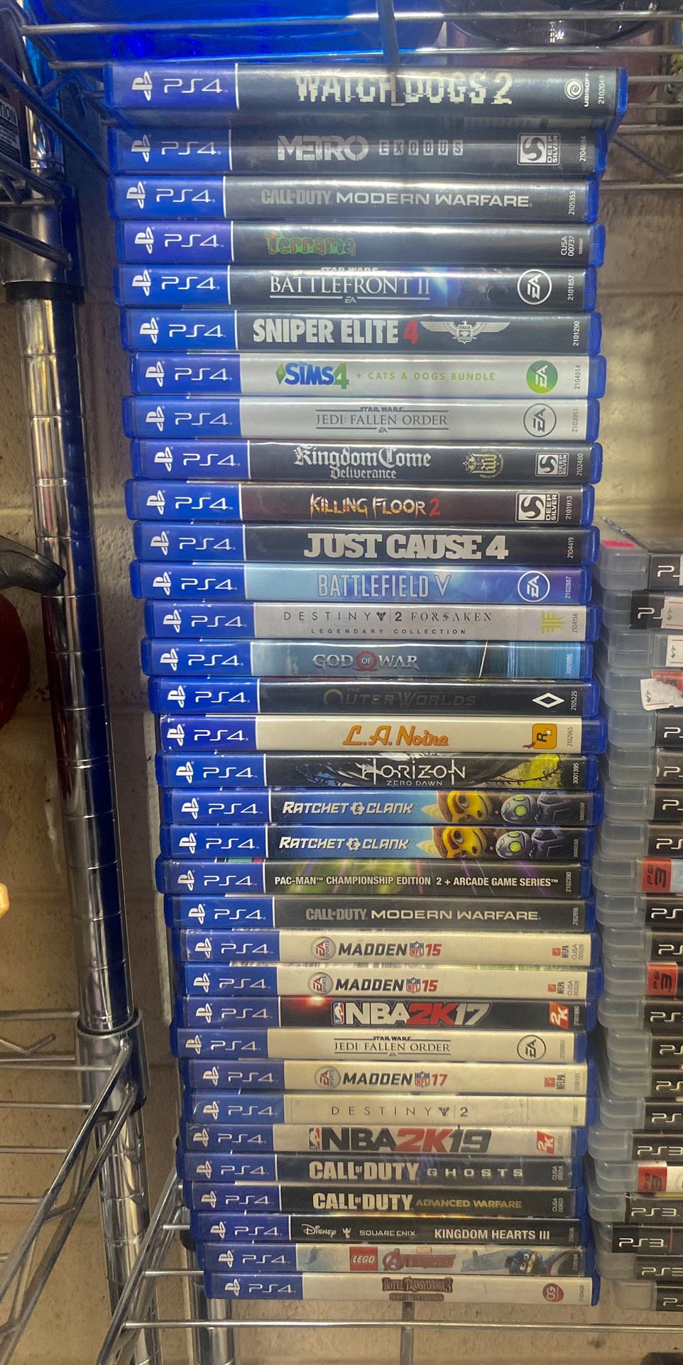 PlayStation 4 Games Lot