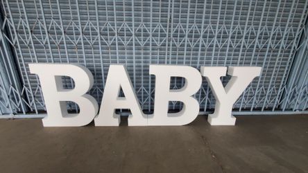 3 Feet By 5 Inch Oh Baby Sign