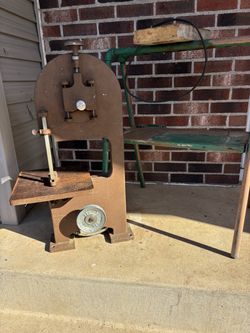 Vintage Metal Band Saw