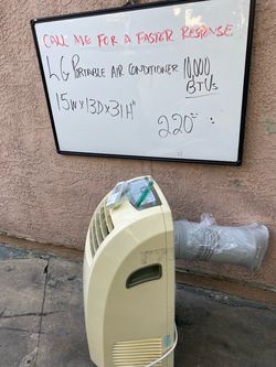 LG Portable Air Conditioner 10,000 BTU