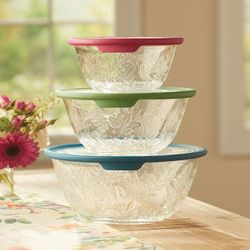 Juego De 3 Recipientes De Princess House