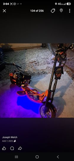 Stand up scooter roller  no motor no trades cash only
