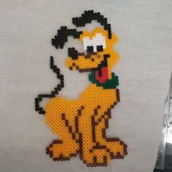 Pluto Perler Beads