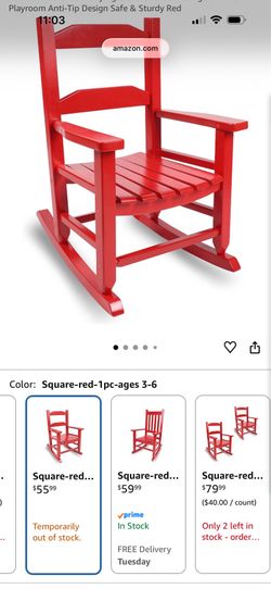 Kids rocking chair
