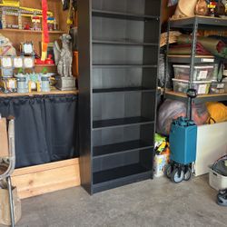 Black/ Brown IKEA Billy Bookcase