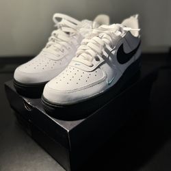 Nike Air Force 1 ’07 LV8 J22 “Washed Teal / Black White” Size 11 