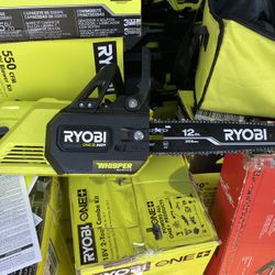 Ryobi Hp 18v 12 Inch Chainsaw New Open Box 