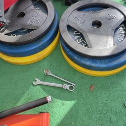 530 Lbs Of Weight Plates | Pickup Only