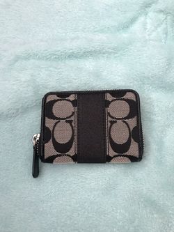 Black coach wallet