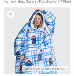 Wearable blanket hoodie