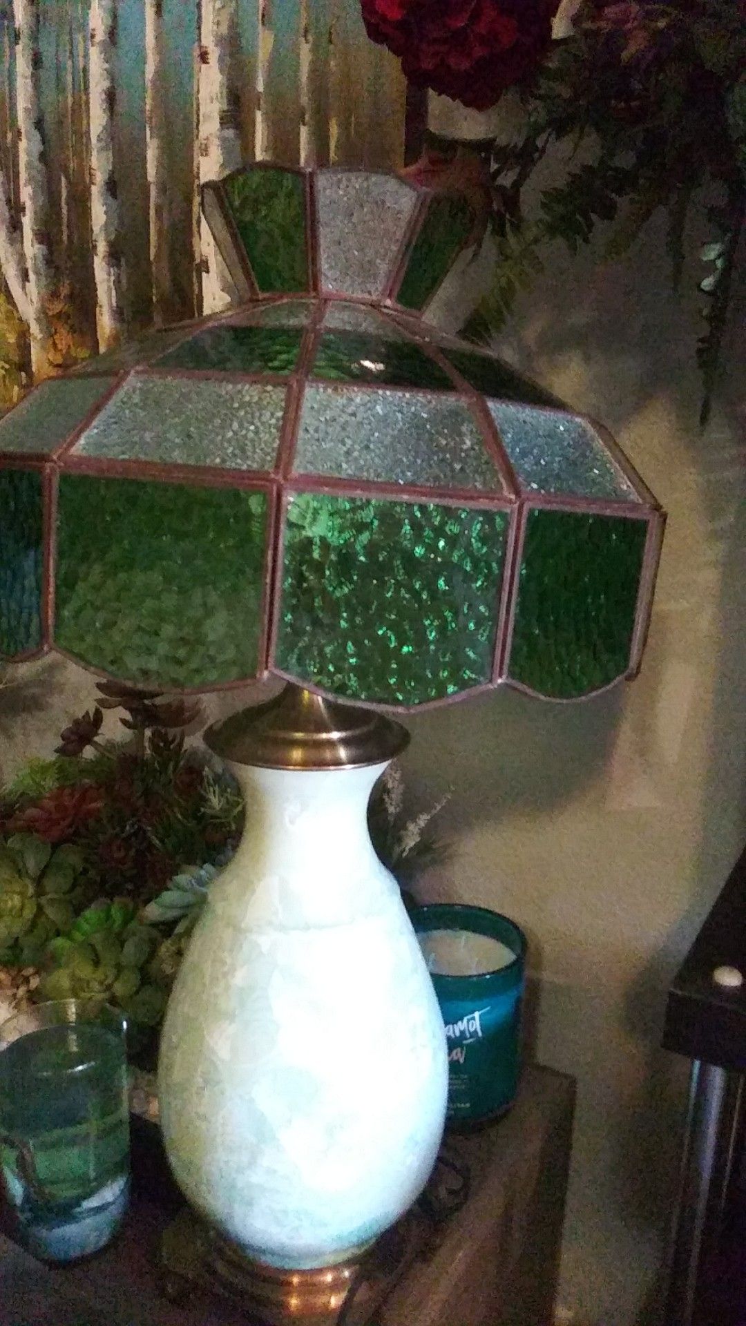 Tiffany style lamp