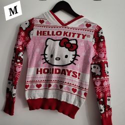 Hello Kitty Christmas Sweater 