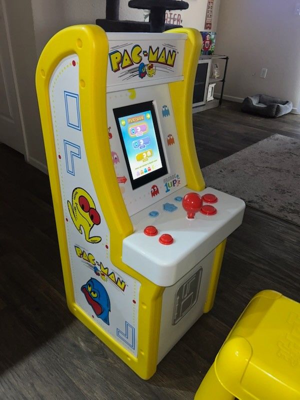 Pacman Jr. Full Size Arcade Cabinet Arcade1Up