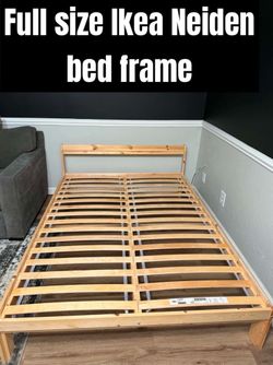 IKEA full size Neiden bed frame