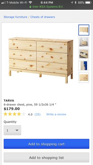 Ikea Tarva Dresser For Sale In Houston Tx Offerup