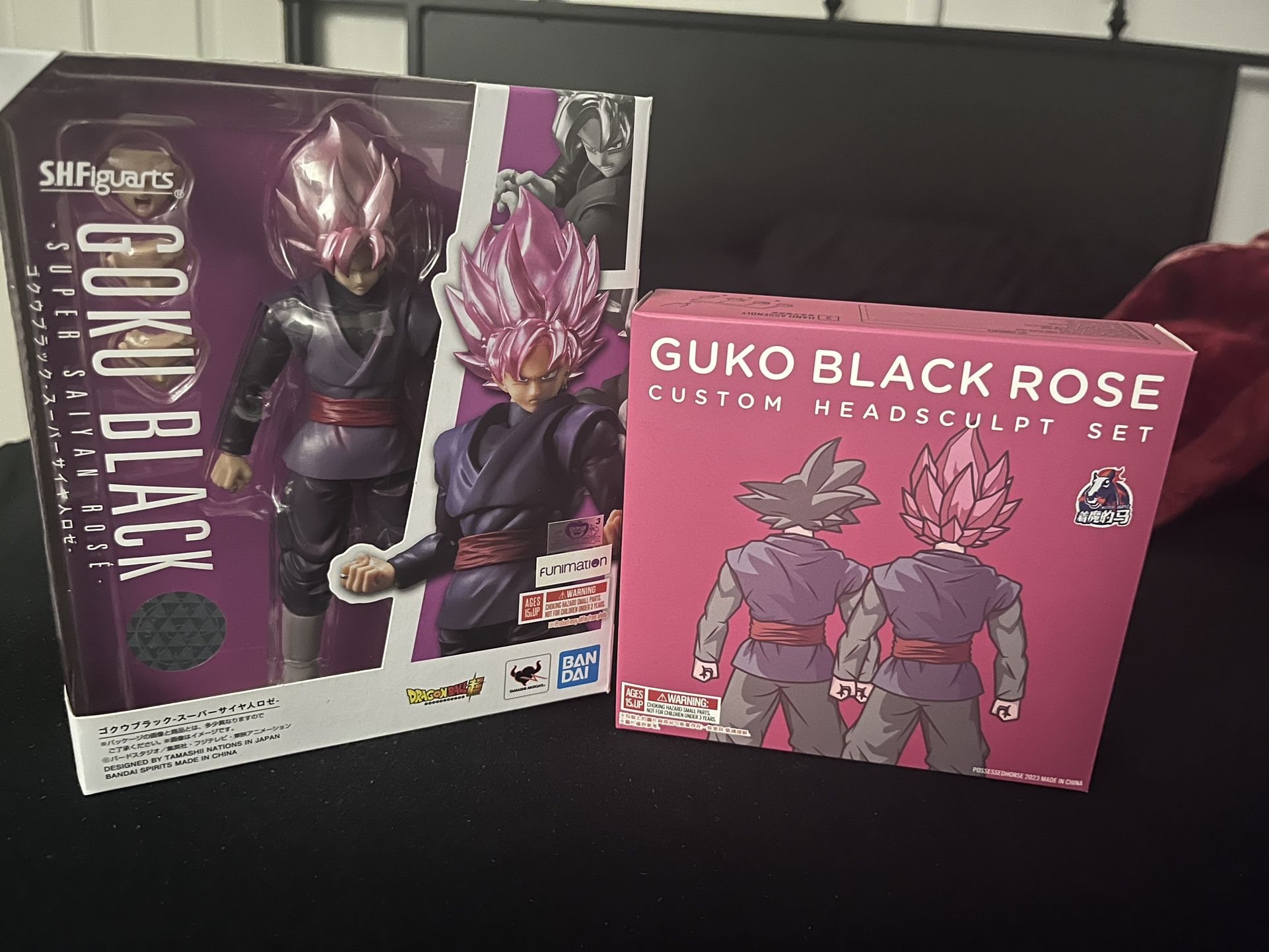 Goku Black (Metallic Version) With Additional Head Sculpt Set