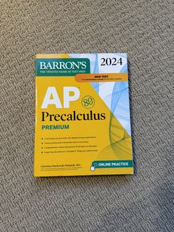 Barron's AP Precalculus Premium 2024 – $10 OBO