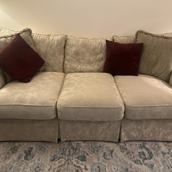 Sofa And Oversized Chair and Rug  5x7 
