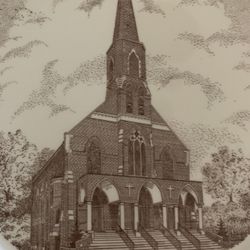 Commemorative 10-1/4” Church Plate New Jersey